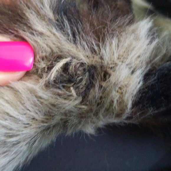 Bella Dahl soft & fuzzy camouflage cropped sweater, crew neck, size Small - Picture 7 of 10